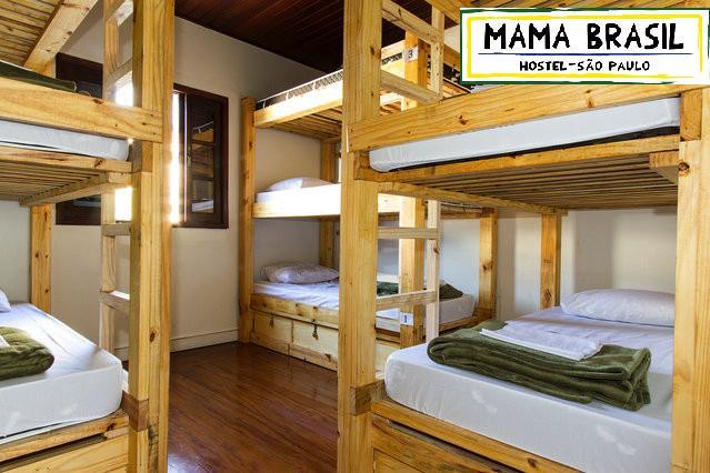 Mama Brasil Hostel Сан-Пауло Номер фото