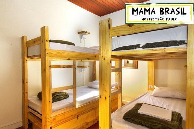 Mama Brasil Hostel Сан-Пауло Номер фото