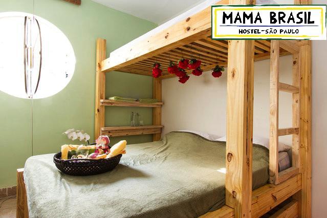 Mama Brasil Hostel Сан-Пауло Номер фото